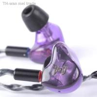ราคา หูฟัง QOA PINK LADY 2BA 1DD Hybrid 3 Driver In Ear Earphone HIFI Monitor Headset With 2Pin Detach Cable Custom Resin IEM Earbud gift (9943636887)