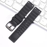 ราคา Tali Jam Tangan Karet เหมาะสำหรับ Cartier Santos Santos 100สายรัดข้อมือกลางแจ้งกีฬาผู้ชายสร้อยข้อมือซิลิโคนกันน้ำอุปกรณ์เสริมสำหรับนาฬิกา (20532969797)