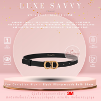 ราคา สติ๊กเกอร์กันรอย ฟิล์มใสกันรอย อย่างดีที่สุด ยืดหยุ่นสูง คุณภาพเยี่ยมจาก 3M สำหรับเข็มขัด Christian Dior รุ่น Black Ultrasmooth Calfskin size 20 จำนวน 4pcs (14534059733)