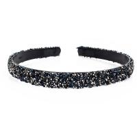 ราคา YZH46 Headwear ผู้หญิง Rhinestones หรูหราคริสตัลผมแบบเรียบ Hoop Pearl Headbands คริสตัล Hairbands เครื่องประดับผม (9657847116)