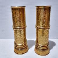 ราคา แจกันทรงต้นไผ่ สูง 8 นิ้ว ทองเหลืองตอกลาย (7286058191)