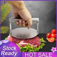 ราคา Burger PressRound Smash Burger PressGriddle Accessories Kit for Grill Hamburger Patty Maker and Squeeze Grease (11424432744)