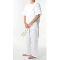 ราคา ชุดปฏิบัติธรรมผ้าฝ้าย เสื้อแขนสั้นพร้อมกางเกง ชุดขาวไปวัด ชุดถือศีล ชุดขาวทำบุญ ใส่ได้ ชาย หญิง (1330264403)