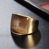 ราคา แหวนเหล็กไทเทเนียมผู้ชายสำหรับผู้หญิงเหล็กสแตนเลสสีฟ้าหินท้องฟ้าสำหรับผู้ชายผู้หญิงแหวนแต่งงาน Rins เครื่องประดับแฟชั่น (19516914881)