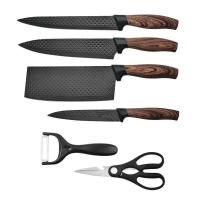 ราคา พร้อมจัดส่งในไทย ชุดมีดทำครัว ชุดมีด 3 ชิ้น เหล็กสีดำเยอรมัน ชุดมีดทำครัว 7 ชิ้น ครบชุดพร้อมส่ง เหล็กสีดำไร้สนิม มีดทำครัว มีดปอกผลไม้ เขียง แท่นวางมีด กรรไกร ที่ปอกเปลือก (21294492941)