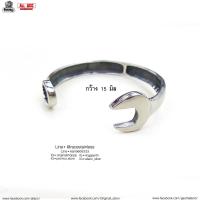 ราคา AllAcc กำไลประแจ สแตนเลสแท้ ลายเรียบ ขายดี (1208282935)