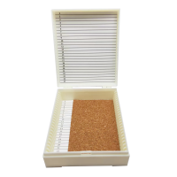 ราคา กล้องจุลทรรศน์สไลด์กล่อง25สถานที่สไลด์กรณีแผ่นไม้กล่องเก็บพลาสติกสำหรับกล้องจุลทรรศน์ตัวอย่างแก้วสไลด์25ชิ้น (16530098732)