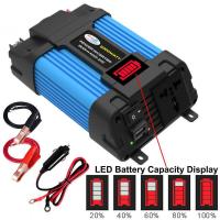 ราคา COD 6000W คลื่นไซน์บริสุทธิ์ อินเวอร์เตอร์ ดัดแปลง วัตต์อินเวอร์เตอร์ไฟฟ้า อินเวอร์เตอร์เพียวซายเวฟ อินเวอร์เตอร์แปลงไฟ 500W 12V ถึง 220V (21048262371)
