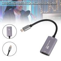 ราคา UnVug ใหม่ HDMI เป็น Type C อะแดปเตอร์การ์ดจับเสียงวิดีโอบันทึกหน้าจอ1080P 4K (20488292326)