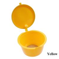 ราคา ถ้วยกรองกาแฟแคปซูล แคปซูลถ้วยกรองกาแฟ สำหรับเติมกาแฟ รีฟิล นำกลับมาใช้ใหม่ได้ Dolce Gusto Refill Capsule (3463378447)