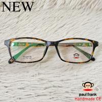ราคา Paul Frank แว่นตาสำหรับตัดเลนส์ สายตา กรอบแว่นตา ชาย หญิง Fashion รุ่น 3079 สีน้ำตาลกละ กรอบเต็ม ทรงรี ขาข้อต่อ วัสดุ TR 90 รับตัดเลนส์ทุกชนิด (9143861889)