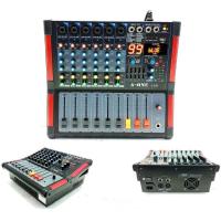 ราคา เพาเวอร์มิกเซอร์ Aone รุ่น L 6 powermixer มิกเซอร์ มีบลูทูธ เอฟเฟคแท้ effect Dspปรับเสียง A one ออดิโอ อินเตอร์เฟสและมิกเซอร์ อุปกรณ์รับและขยายเสียง (15553979919)