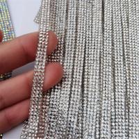 ราคา อุปกรณ์เสริมขอบลูกไม้สร้อยประดับเพชรประดับเพชรอุปกรณ์เสริมของตกแต่งเสื้อผ้า DIY แผ่นติดเครื่องประดับเพชรแก้วคริสตัลสำหรับรองเท้างานแต่งงาน (15802757086)