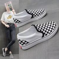 ราคา รองเท้าผ้าใบ ทรงVANS ยี่ห้อLEO มาแชร์ Sunny flowers (12166759489)