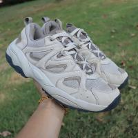 ราคา ส่งฟรี 9US 27cm 42EU รองเท้า THE NORTH FACE DOUBLE DECK BEIGE Pre owned Authentic (21079474515)