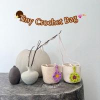ราคา pmncrochet กระเป๋าถัก รุ่น tiny crochet bag จิ๋วแต่แจ๋ว (19897629169)