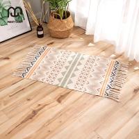 ราคา MEET COZY พร้อมส่ง พรมปูห้องนอน มีขนาด60x180 พรมผ้าฝ้าย สไตล์โบฮีเมียน พรมเช็ดเท้า ออกแบบย้อนยุคโบฮีเมียน DJ AD (19588557033)