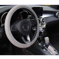 ราคา กอน Gyang Universal Protection ขนเฟอร์ภายในรถยนต์เคสรถผ้าขนสัตว์อ่อนนุ่มที่หุ้มพวงมาลัยรถยนต์ป้องกันการสึกหรอปลอกเกียร์เบรคมือ (14773611765)