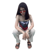 ราคา เกาะอกผ้าเช็ดหน้า ลายไทย DIY (7733447177)