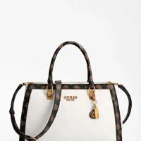 ราคา GUESS Bag new large capacity rhombic embroidery thread tote bag all match handbag simple briefcase commuting (20065750461)