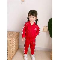 ราคา Adidasเสื้อแจ็คเก็ตซิป กางเกงขายาวเด็กชายและเด็กหญิงน่ารักใส่สบาย ของเด็กทั้งชุด (19603288970)