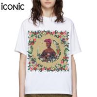 ราคา iCONiC LISA TAN T SHIRT 5650 เสื้อยืด พิมพ์ลาย โมนาลิซ่า ครีม ดอกไม้ เสื้อผ้าผู้หญิง เสื้อยืดผญ เสื้อยืดผช เสื้อยืดแฟชั่น เสื้อยืดขาว (9702954598)