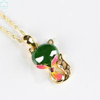 ราคา สร้อยคอหยกจี้รูปสุนัขจิ้งจอกทองแดงสำหรับผู้ชายและผู้หญิง (20343298599)