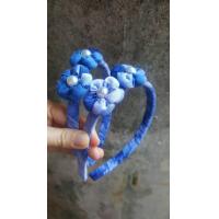 ราคา ที่คาดผมมัดย้อม ผ้ามัดย้อมคราม ผูกโบว์ งานทำมือสินค้าจะคละลายคละแบบนะคะ (14301865629)