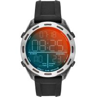 ราคา Diesel Mens Crusher Lightweight Nylon Digital Sport Watch Black Irridescent (20364037679)