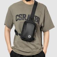 ราคา Mobile phone bag mens crossbody bag sports small shoulder bag casual shoulder bag vertical mens small bag 2023 new chest bag SSY (20568844637)