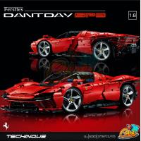 ราคา ตัวต่อ รถเฟอรารี่สีเเดง Fersttes DANTDAY SP3 No 50003 จำนวน 3778 ชิ้น (16151819240)