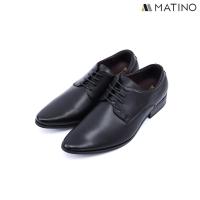 ราคา MATINO SHOES รองเท้าชายคัทชูหนังแท้ รุ่น MC B 1166 BLACK (19096208193)