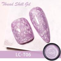 ราคา LILYCUTE 7ML Thread Shell Nail Art Gel Polish Laser Pearl Shell Semi Permanent UV Gel Base Top Coat Summer สีสดใส (14911771868)