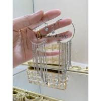 ราคา ต่างหูแฟชั่นคล้องใบหู สำหรับคนที่ไม่ได้เจาะหู ประดับเพชรอลังการ (17721182860)