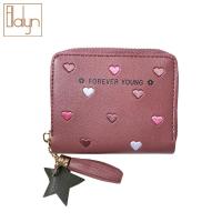 ราคา Ellalyn พร้อมส่ง กระเป๋าสตางค์ใบสั้น กระเป๋าถือผู้หญิง กระเป๋าแฟชั่น มีซิป ผลิตจากหนัง PU เกรดพรีเมียม Forever Young รุ่น LN 134 (3212854171)