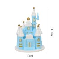 ราคา โมเดลปราสาทเจ้าหญิง น่ารักๆ ปราสาทแฟนซี DIY สำหรับตกแต่งเค้กวันเกิด (17464790881)