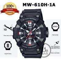 ราคา CASIO ของแท้ รุ่น MW 610H นาฬิกาชาย ทนทาน แบตเตอรี่ 10 ปี พร้อมกล่องใบรับประกัน 1 ปี MW610 MW 610 MW 610H 1A (18993841107)