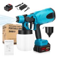 ราคา ไร้สาย กาพ่นสีไฟฟ้า กำลังสูง 4500W เครื่องพ่นสีไฟฟ้า ปืนสีสเปรย์ กาพ่นสีไฟฟ้า เครื่องพ่นสี ปืนพ่นสี กาพ่นสี ชาร์จแล (21179272444)