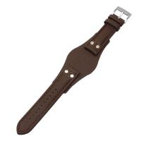 ราคา Genuine Leather Strap for Fossil CH2564 CH2565 CH2891 CH3051 FS4813 ME3102 AM4535AM4486 AM4532 20mm 22mm Men Rivet Watch Band (20850412377)