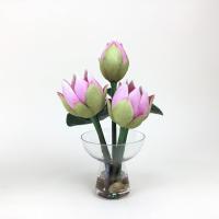 ราคา แจกันดอกบัวประดิษฐ์ ดอกบัวปลอมพร้อมแจกัน (18092424106)