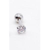 ราคา littlegirl gifts Diamond earrings bone screw earrings 3mm ราคาต่อชิ้น (17407279882)