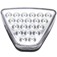 ราคา ZR กระโปรงกันกระแทกด้านหลังกระโปรงสามเหลี่ยม LED เบรคและไฟถอยหลังสำหรับ Honda Jazz GK GK5 (14326762043)