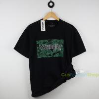 ราคา เสื้อยืดผู้ชาย Wrangler นำเข้า Wrangler USA เสื้อยืดนำเข้าสีดำ (19493804980)