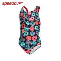 ราคา ใหม่ Speedo speedo ชุดว่ายน้ำสำหรับเด็กแฟชั่นวัยเยาว์พิมพ์ลายสีสันสดใส (20043423723)