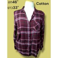 ราคา เสื้อลายดอก เสื้อสาวอวบมือสอง เสื้อลายดอก ระบุไซส์ตามรูป (19197532891)