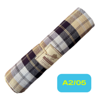 ราคา ด่านหเนือแพรฝ้าย A2 ผ้าขาวม้า ขนาด 100x200 cm รุ่นหน้ากว้างพิเศษ เนื้อนุ่ม ใช้ตัดเสื้อสวมใส่สบาย (15658334538)