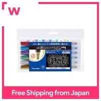 ราคา ปากกาน้ำพื้นฐาน Kuretake ZIG Clean Color Dot โลหะ6สี TC 8100 6V (12590086154)