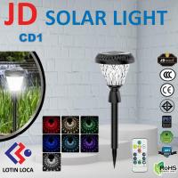 ราคา JD ไฟทางโซล่าเซลล์ โคมไฟหัวเสา 3สีในโคมเดียว กันน้ำIP67 ไฟสนามหญ้า ไฟทางโซล่าเซลล์ โคมไฟ ไฟสนามหญ้าพลังงานแสงอาทิตย์ โซล่าเซลล์ โซล่าเซล ไฟ led โซล่าเซลล์ รับประกัน 3 ปี JD (20603339599)