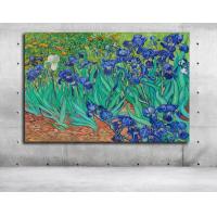 ราคา ไอริส 1889 Vincent Van Gogh พิมพ์ผ้าใบ Vincent Van Gogh โปสเตอร์ Vincent Van Gogh ไอริส 1889 ผ้าใบ1ชิ้นกรอบภายในหรือไร้กรอบ (19674017415)