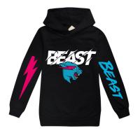 ราคา Mr Beast เสื้อกันหนาวมีฮู้ด Lightningเสื้อสเวตเตอร์มีฮู้ดแขนยาวพิมพ์ลายแมวสำหรับเด็กผู้ชายเด็กผู้หญิงเสื้อกันหนาวลำลอง1210XX (9884451559)